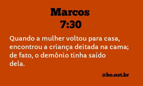 estudo sobre marcos 7 24 30